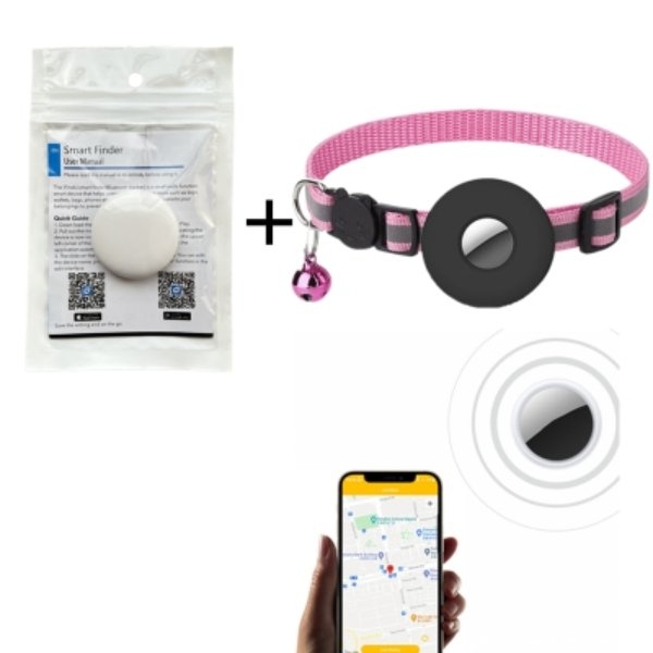 8 Collier GPS pour chien : traceur sécurisé pour chiens avec suivi en direct