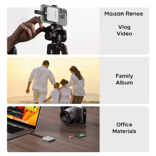 SSD externe pour smartphones – Sauvegarde de photos & vidéos avec USB-C
