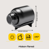 31 Mini caméra à vision nocturne – Caméra de sécurité WiFi sans fil pour intérieur