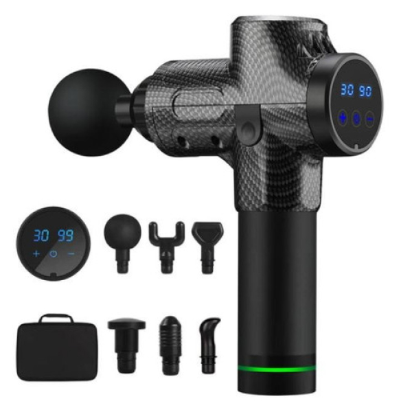 Appareil de massage électrique musculaire type pistolet, récupération rapide et usage aldom