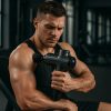 Appareil de massage électrique musculaire type pistolet, récupération rapide et usage aldom
