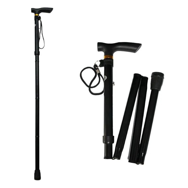 Canne pliable de marche télescopique – cane de marche légère pour la marche quotidienne