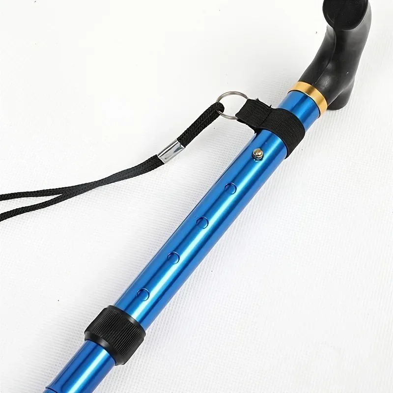 Canne pliable de marche télescopique – cane de marche légère pour la marche quotidienne