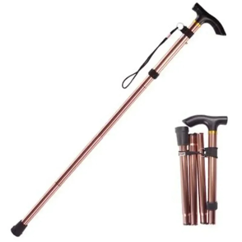 Canne pliable de marche télescopique – cane de marche légère pour la marche quotidienne