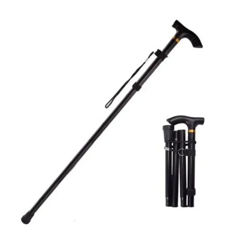 Canne pliable de marche télescopique – cane de marche légère pour la marche quotidienne